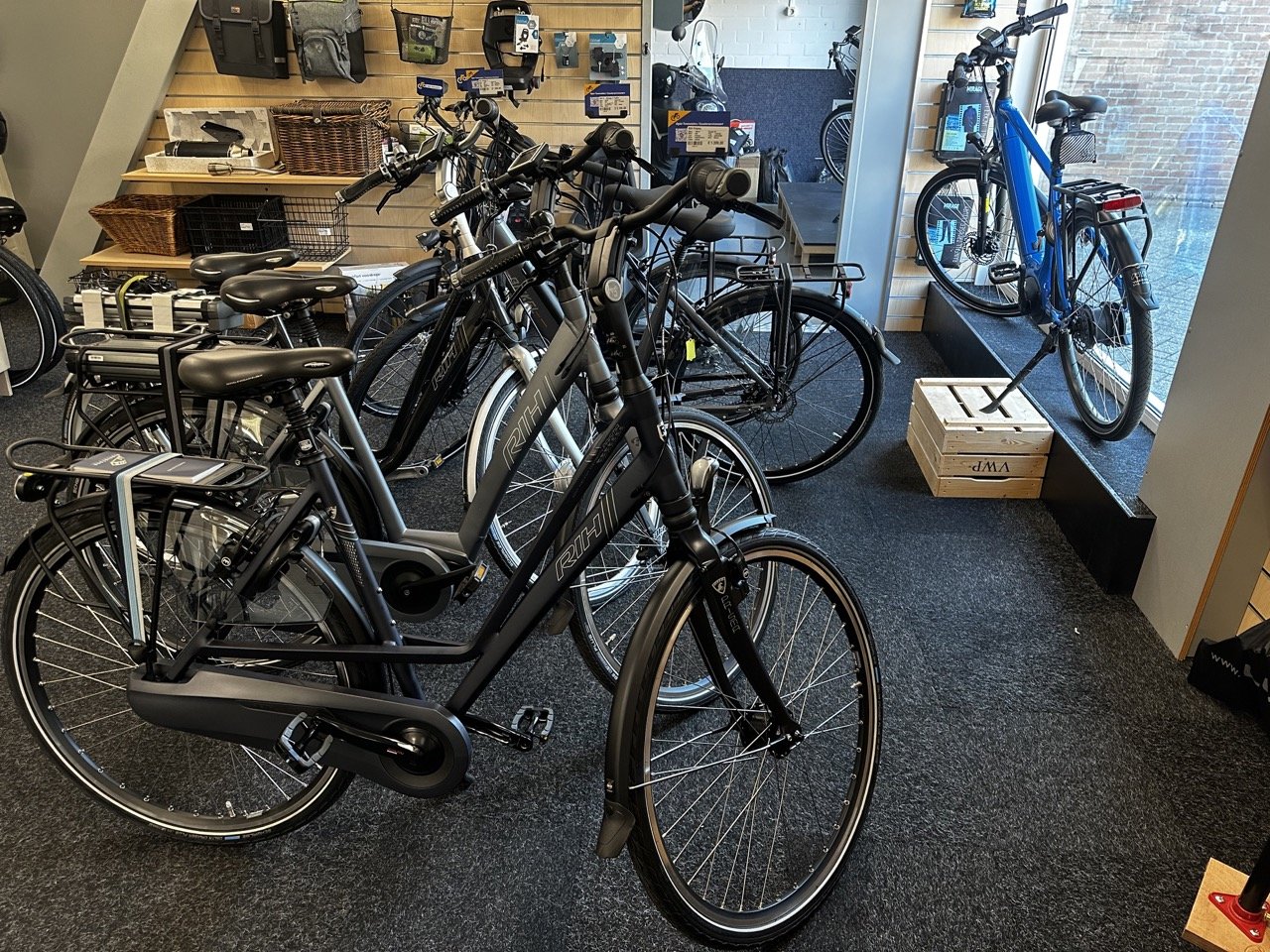 Luke van Vliet, eigenaar fietsenmaker Ogier Tweewielers Maaspoort Weert