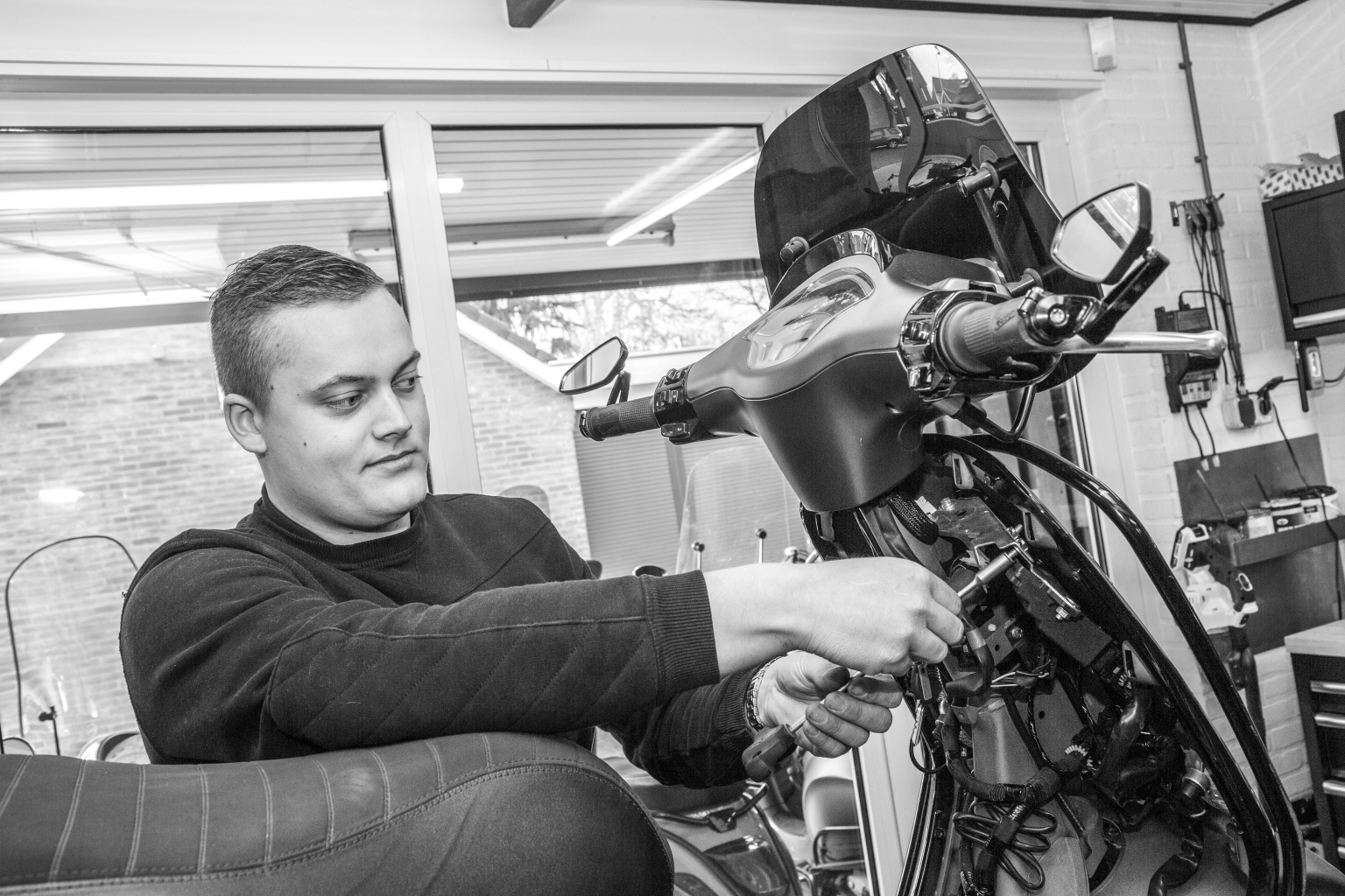 Super Soco bij Ogier Tweewielers